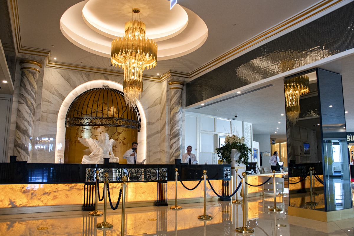 重庆艾蓬仅酒店管理有限公司大堂实景